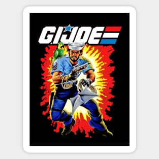 Shipwreck GI Joe toy art card Sticker